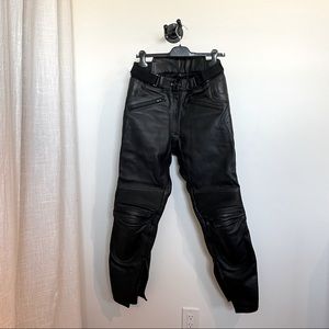 Joe Rocket leather motorcycle pants